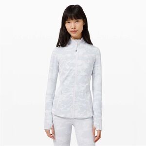 Lululemon Define Jacket Luxtreme Incognito Camo Jacquard Alpine White Starlight